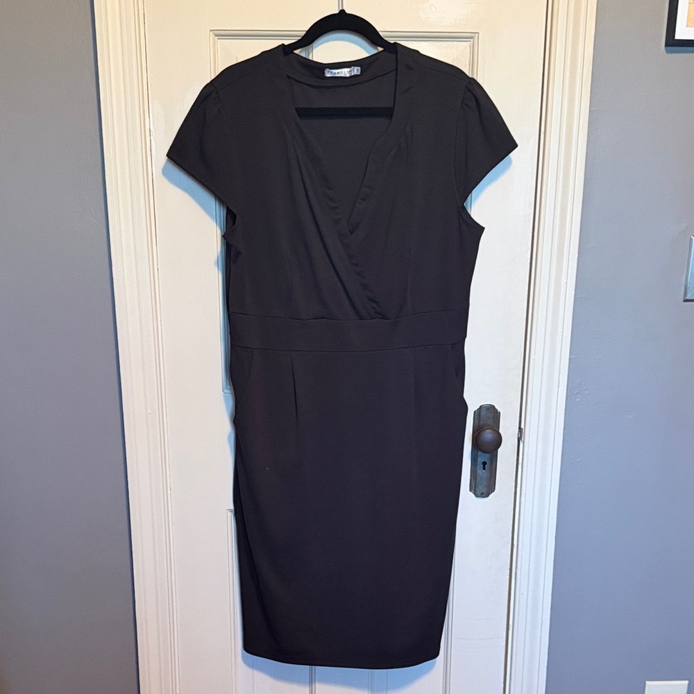 Chic Black Midi Dress